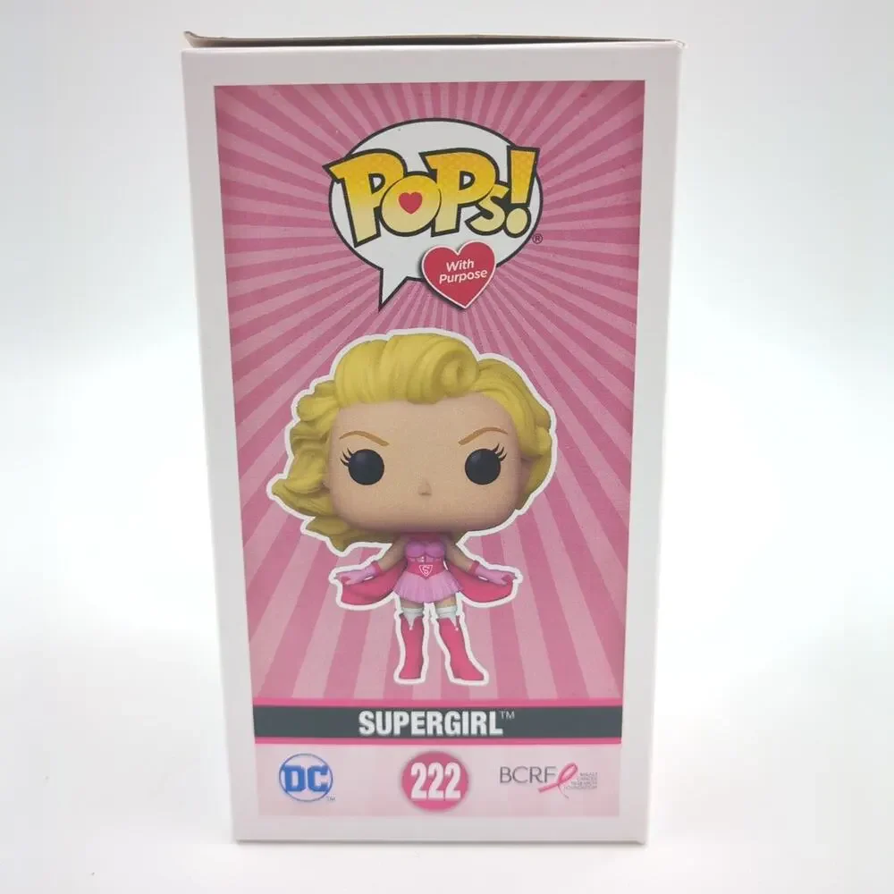 Funko Pop Supergirl DC Comics Bombshells Pop! #222 With Purpose BCRF New in Box